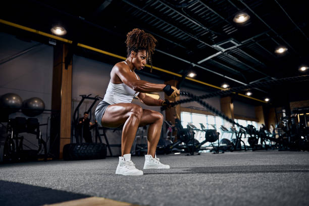 47,400+ Black Woman Gym Stock Photos, Pictures & Royalty-Free Images - iStock | Woman working out, Smoothie, Salt